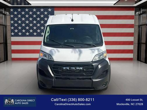 Bright White Clearcoat 2023 RAM ProMaster 2500 High Roof