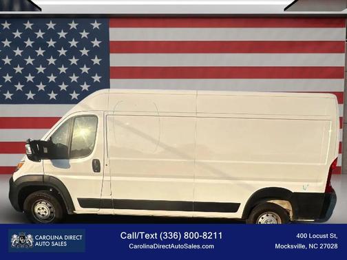 Bright White Clearcoat 2023 RAM ProMaster 2500 High Roof