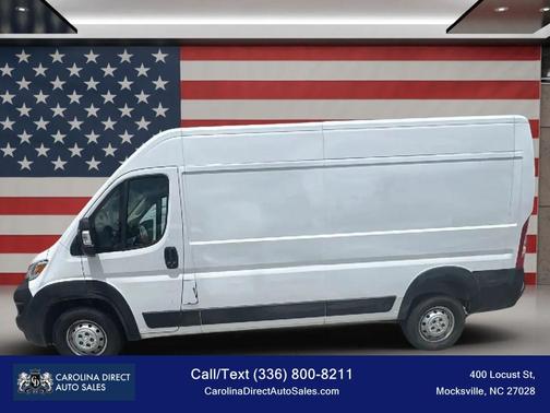 Bright White Clearcoat 2023 RAM ProMaster 2500 High Roof