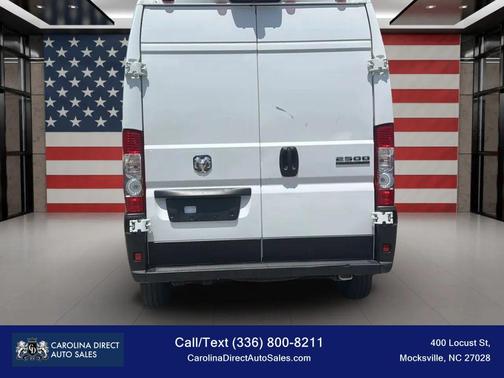Bright White Clearcoat 2025 RAM ProMaster 2500 Tradesman