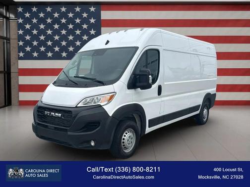 Bright White Clearcoat 2025 RAM ProMaster 2500 Tradesman