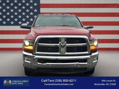 2018 RAM 3500 Laramie Mega Cab 4x4 6'4' Box