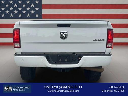 2018 RAM 2500 Big Horn Crew Cab 4x4 6'4' Box