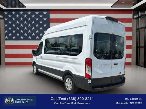 Oxford White 2023 Ford Transit-350 XLT