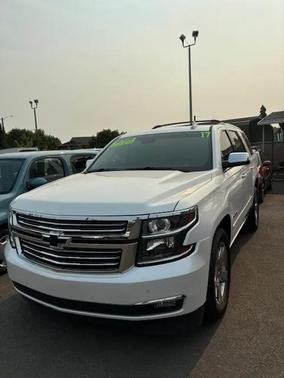 White pearl 2017 Chevrolet Tahoe Premier