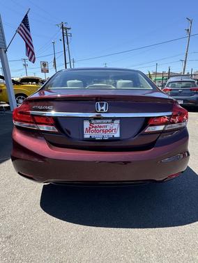 Maroon 2014 Honda Civic LX