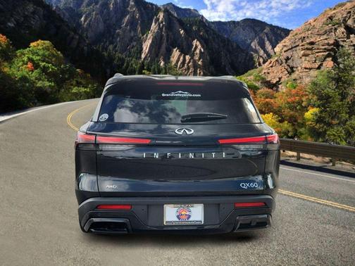 Graphite Shadow / Black Obsidian 2022 INFINITI QX60 Luxe