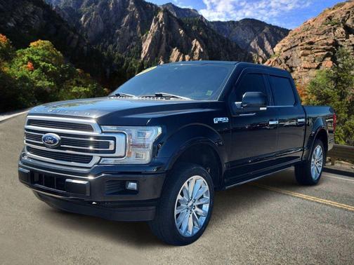 Shadow Black 2018 Ford F-150 Limited