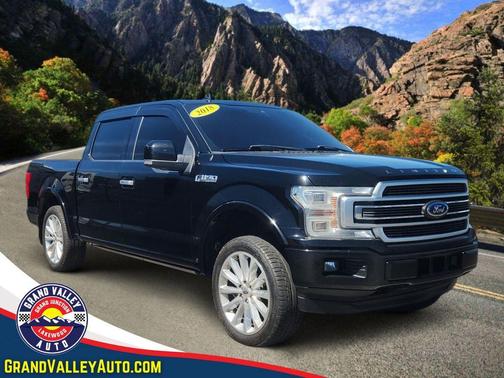 Shadow Black 2018 Ford F-150 Limited