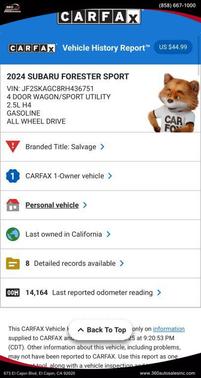 2024 Subaru Forester Sport