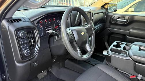 Dark Ash Metallic 2022 Chevrolet Silverado 1500 Custom