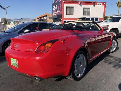 Absolutely Red 2002 Lexus SC 430 Base
