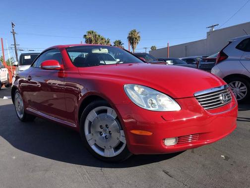 Absolutely Red 2002 Lexus SC 430 Base