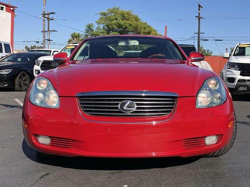 Absolutely Red 2002 Lexus SC 430 Base