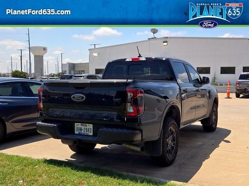 Shadow Black 2025 Ford Ranger XLT