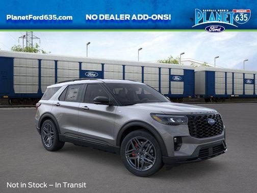 Gray 2026 Ford Explorer ST-Line