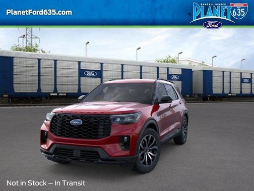 Red Metallic 2026 Ford Explorer ST-Line