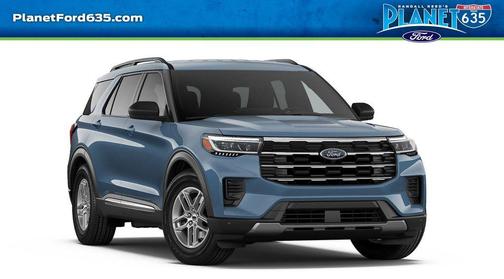 Blue 2026 Ford Explorer Active