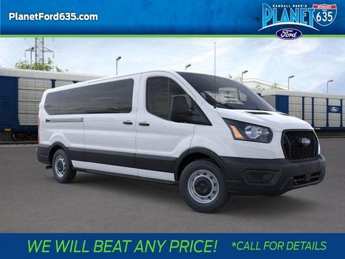 Oxford White 2025 Ford Transit-350 XL