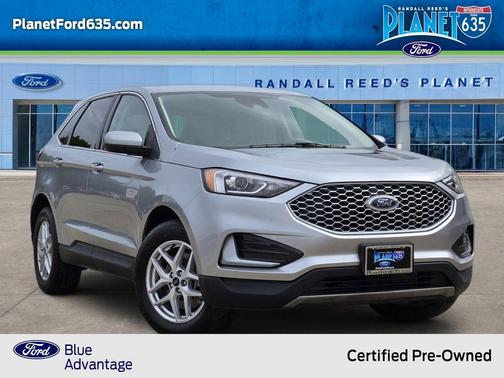 Silver Metallic 2024 Ford Edge SEL