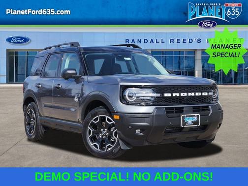 Carbonized Gray Metallic 2025 Ford Bronco Sport Outer Banks