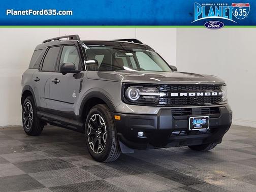 Carbonized Gray Metallic 2025 Ford Bronco Sport Outer Banks