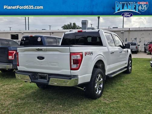 White Metallic 2022 Ford F-150 Lariat