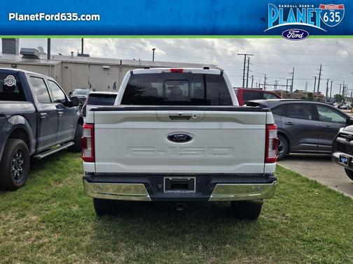 White Metallic 2022 Ford F-150 Lariat