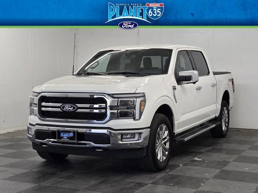 White Metallic 2024 Ford F-150 Lariat