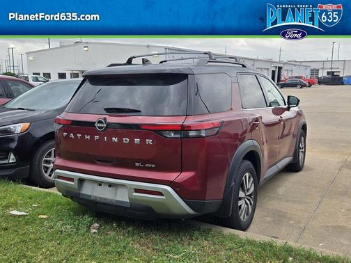 Red 2 Tone 2022 Nissan Pathfinder SL