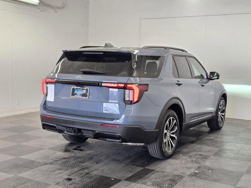 Blue 2026 Ford Explorer ST-Line