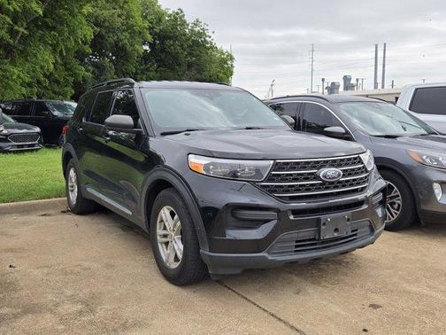 Black Metallic 2021 Ford Explorer XLT
