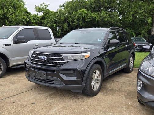 Black Metallic 2021 Ford Explorer XLT
