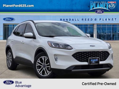 White Metallic 2022 Ford Escape SEL