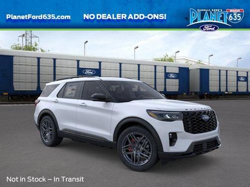 White 2026 Ford Explorer ST-Line