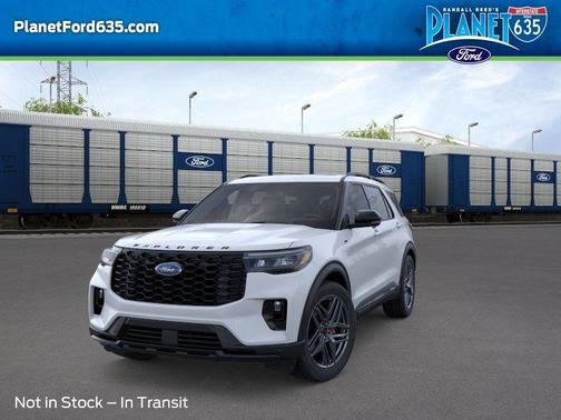 White 2026 Ford Explorer ST-Line