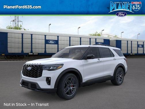 White 2026 Ford Explorer ST-Line