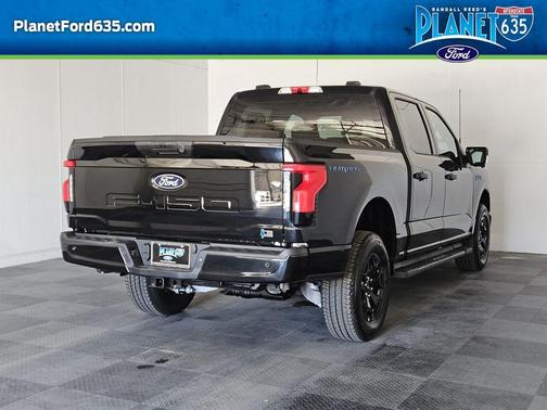 Black Metallic 2025 Ford F-150 Lightning XLT
