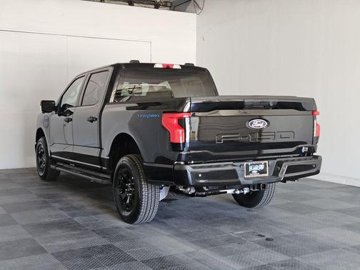 Black Metallic 2025 Ford F-150 Lightning XLT