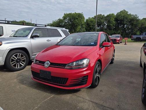 Tornado Red 2016 Volkswagen Golf GTI Autobahn w/ Performance 4-Door