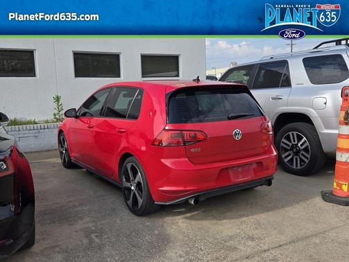 Tornado Red 2016 Volkswagen Golf GTI Autobahn w/ Performance 4-Door