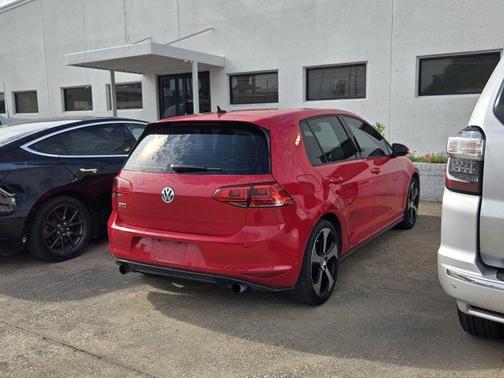 Tornado Red 2016 Volkswagen Golf GTI Autobahn w/ Performance 4-Door