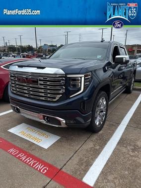 Pacific Blue Metallic 2022 GMC Sierra 1500 Denali