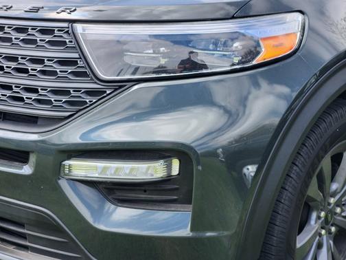 FORGED GREEN METALLIC 2023 Ford Explorer XLT