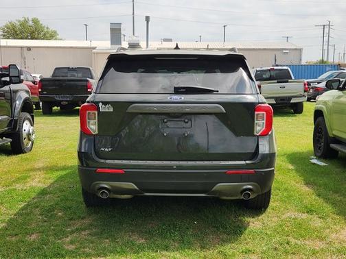 FORGED GREEN METALLIC 2023 Ford Explorer XLT