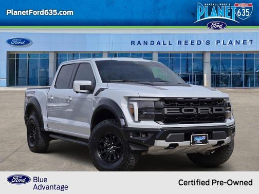 White Metallic 2025 Ford F-150 Raptor
