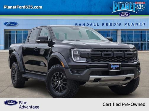 Shadow Black 2025 Ford Ranger Raptor