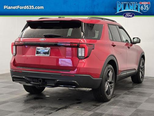 Red Metallic 2026 Ford Explorer ST-Line