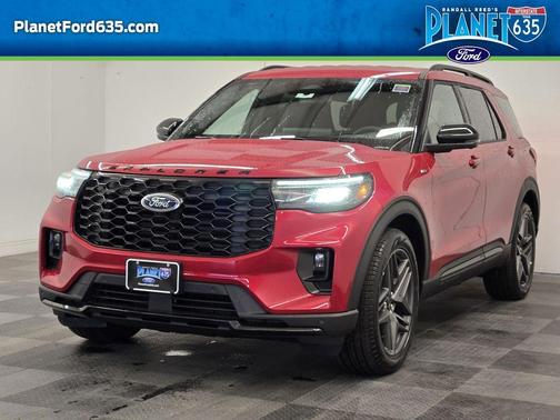 Red Metallic 2026 Ford Explorer ST-Line