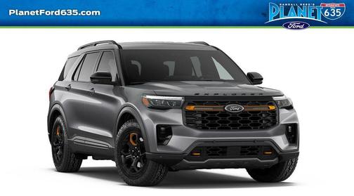 Gray 2026 Ford Explorer Tremor